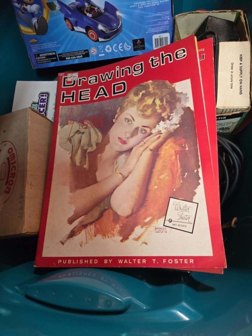 1971 DRAWING THE HEAD by Andrew Loomis VG+ 4.5 Walter T‎ Foster